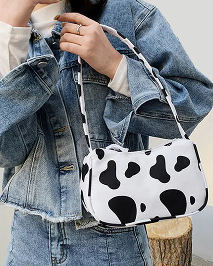 Leopard Pattern Shoulder Bag for Summer Wear