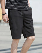 Side zipper shorts