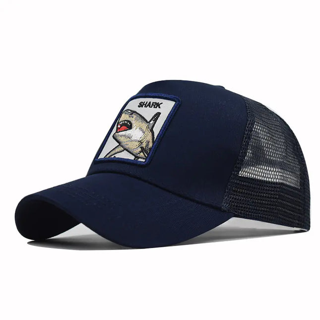 Spring Animal Embroidery Snapback Cap for Streetwear