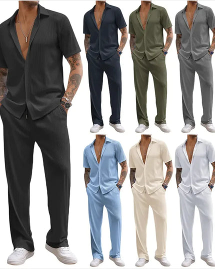 Short-Sleeve Loose Casual Set