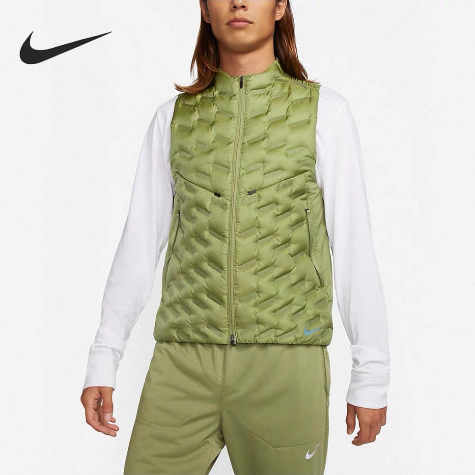 Veste Nike Running sans manche - Kaki