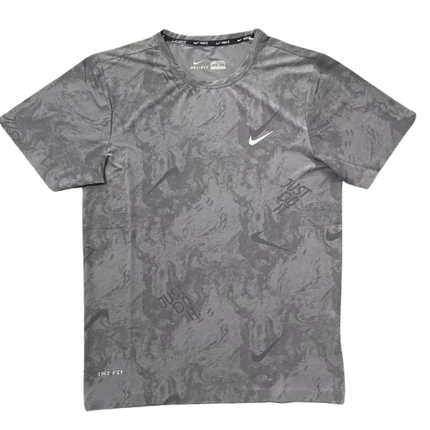 T-Shirt running just do it - Gris