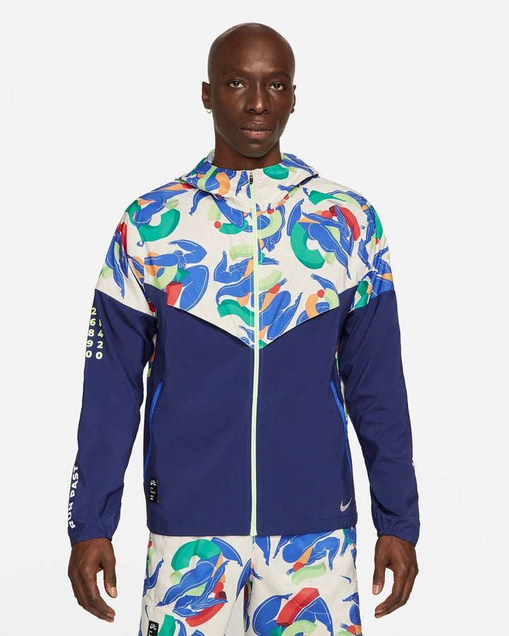 Veste Nike Running A.I.R Kelly Anna - Bleu