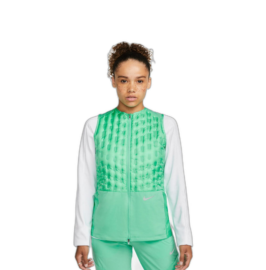 Veste Nike Running sans manche - Vert fluo