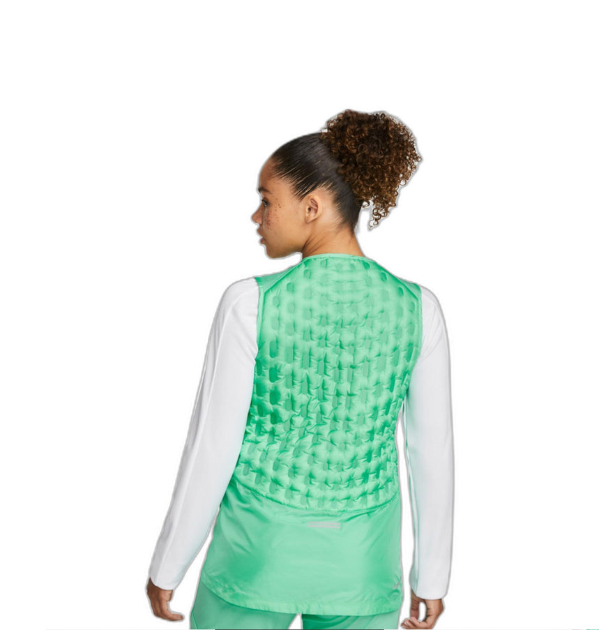 Veste Nike Running sans manche - Vert fluo
