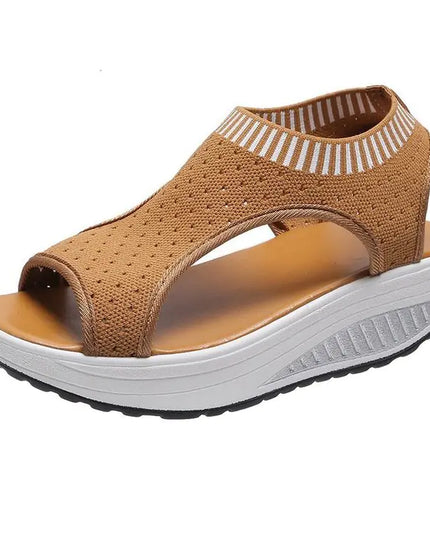Flying Woven Sandals for Women - Flat Fashion Style