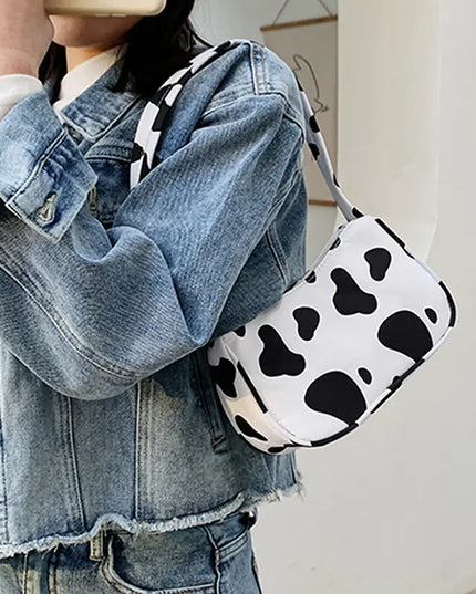 Leopard Pattern Shoulder Bag for Summer Wear