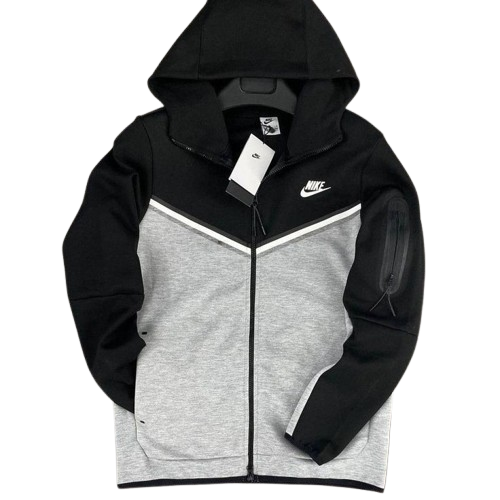 Haut Nike tech - Gris et Noir