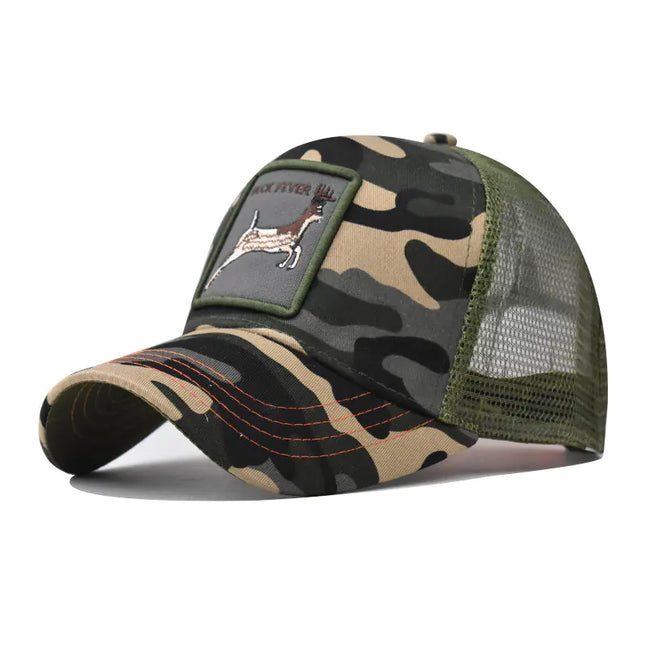 Spring Animal Embroidery Snapback Cap for Streetwear