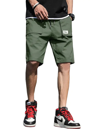 Men's Cargo Shorts 2023 Streetwear in Army Green