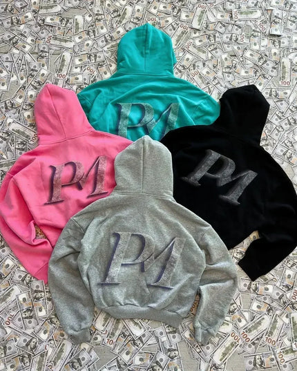 Y2K hoodies printed US ID