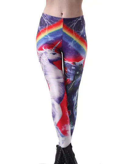 Ladies' Printed Fitness Leggings