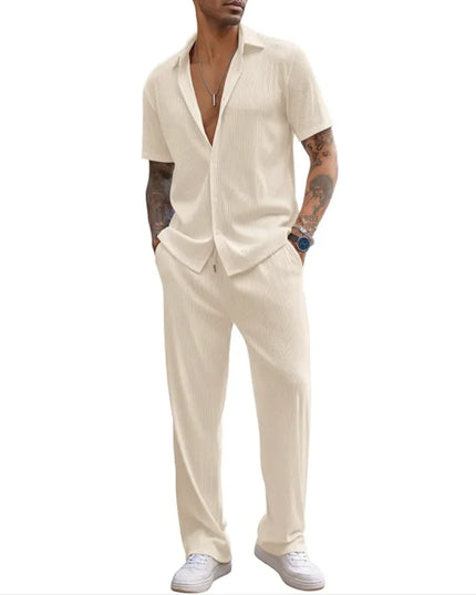 Short-Sleeve Loose Casual Set