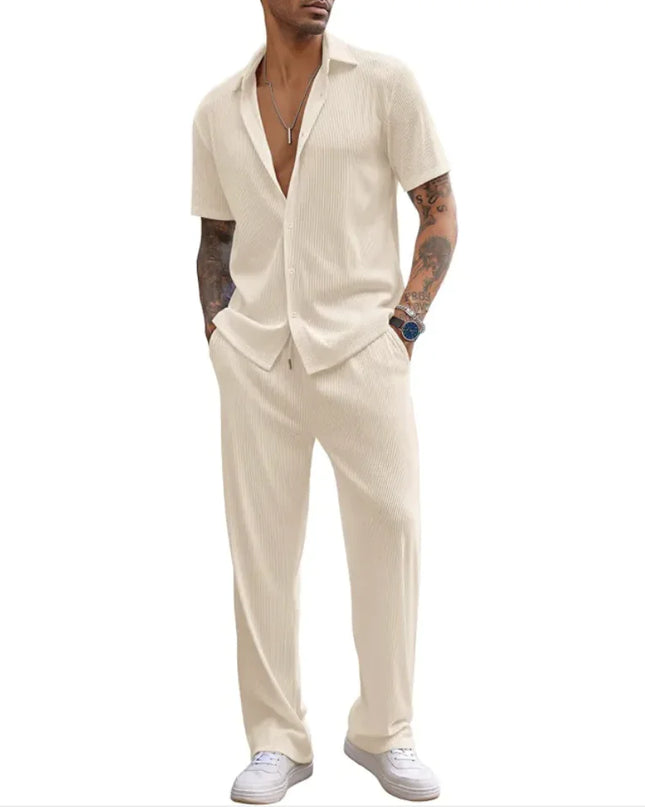 Short-Sleeve Loose Casual Set
