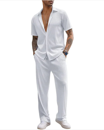 Short-Sleeve Loose Casual Set