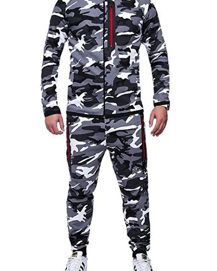 Men's Outdoor Camouflage Tops for Active Wear
