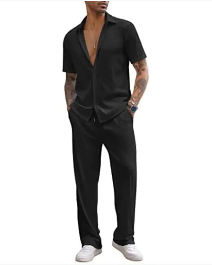Short-Sleeve Loose Casual Set