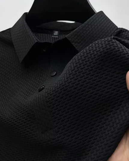 Men's Summer Casual Solid Color Polo Shirt