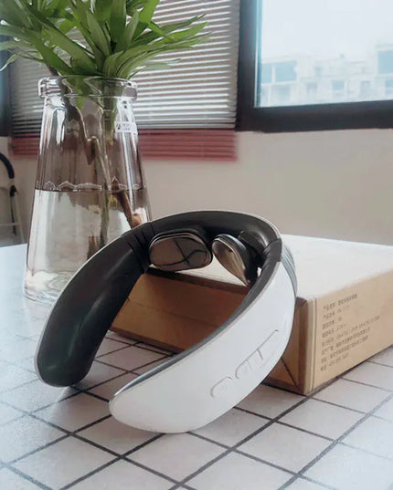 Smart Neck Massager with Pulse Vibration Therapy