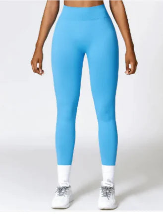 High Waist Hip Lift Brushed Yoga Pants Women's Fitness Pants