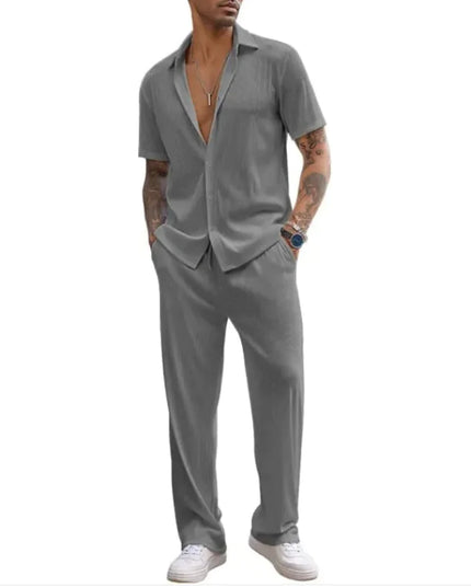Short-Sleeve Loose Casual Set
