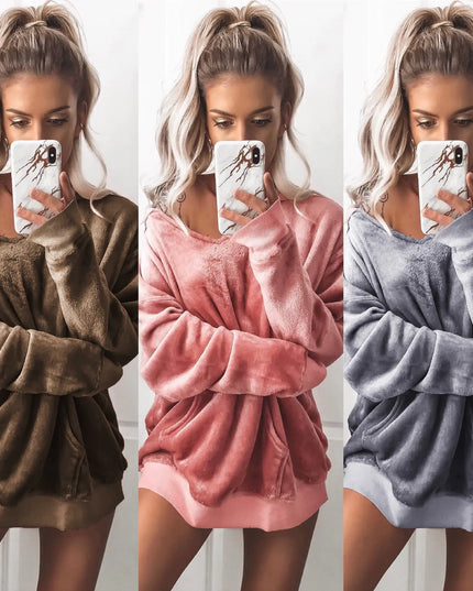 Long Sleeve Fleece Sweatshirt