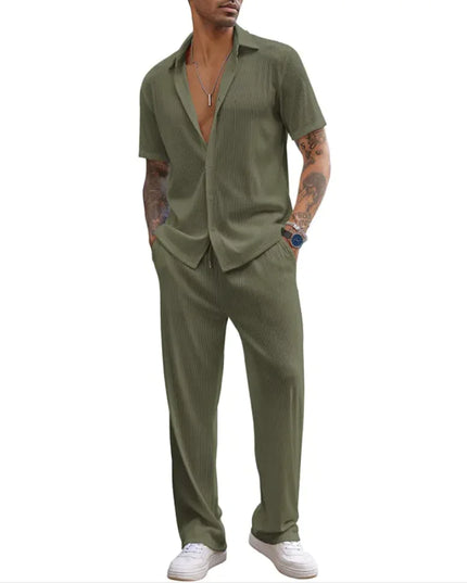 Short-Sleeve Loose Casual Set