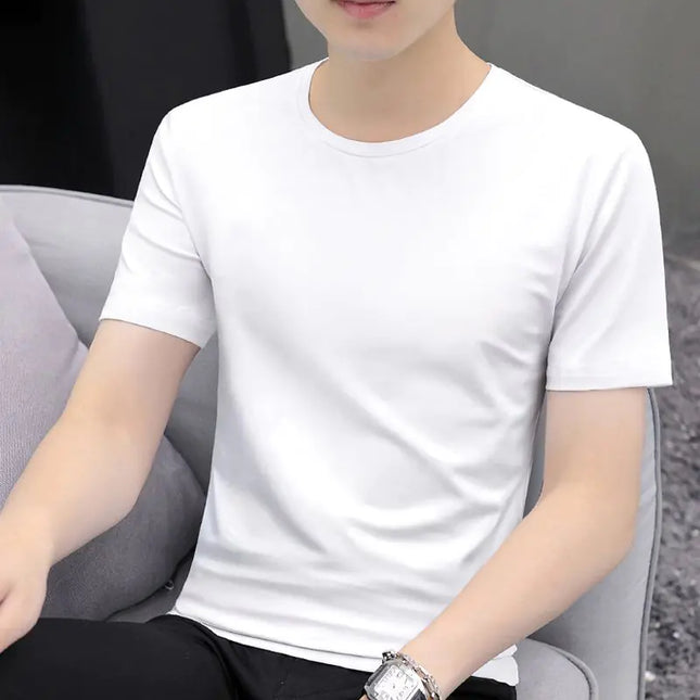 Men's Summer Casual Solid Color Polo Shirt