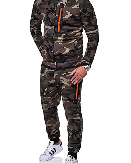 Men's Outdoor Camouflage Tops for Active Wear