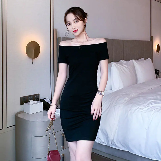 One-Shoulder Bodycon Dress for Women – Summer Style