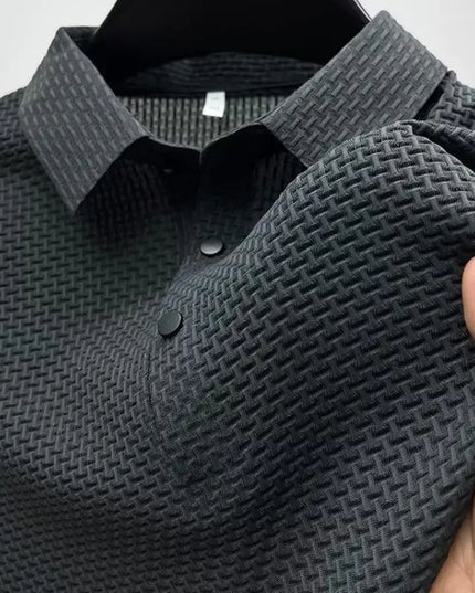 Men's Summer Casual Solid Color Polo Shirt