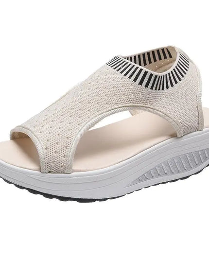 Flying Woven Sandals for Women - Flat Fashion Style
