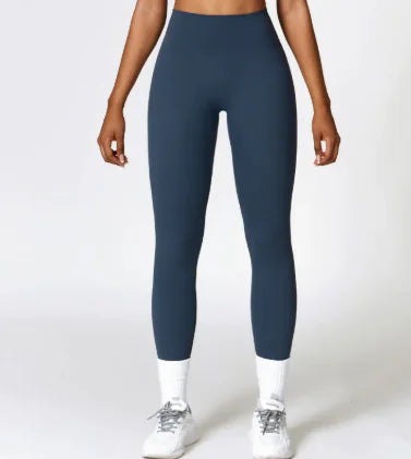 High Waist Hip Lift Brushed Yoga Pants Women's Fitness Pants